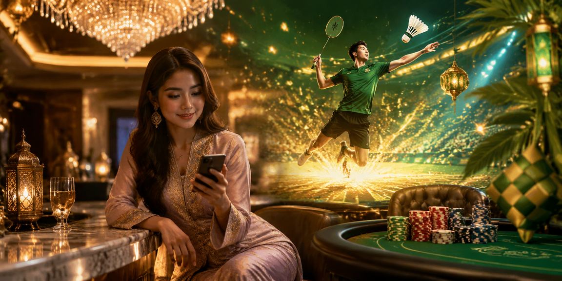Pengguna Johor Bahru memainkan sukan maya semasa musim hari raya melalui aplikasi